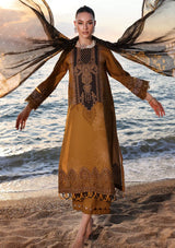 Charizma Aniq Emb Lawn'24 Vol-01 AN4-03 - Mohsin Saeed Fabrics