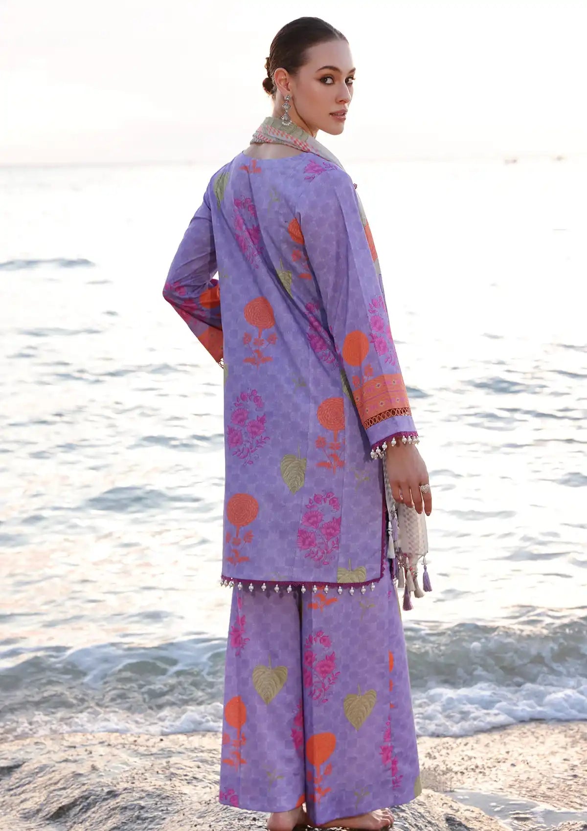Charizma C-Print Printed Lawn'24 Vol-06 CP4-52 - Mohsin Saeed Fabrics