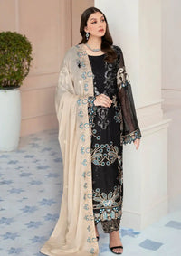 Ramsha Nayab Emb Chiffon'23 Vol-05 N-508