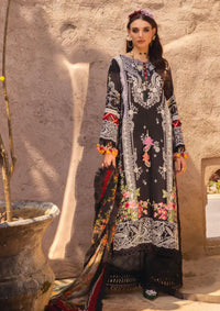 Annus Abrar Neroli Luxury Lawn'24 AA-01 AYLA - Mohsin Saeed Fabrics