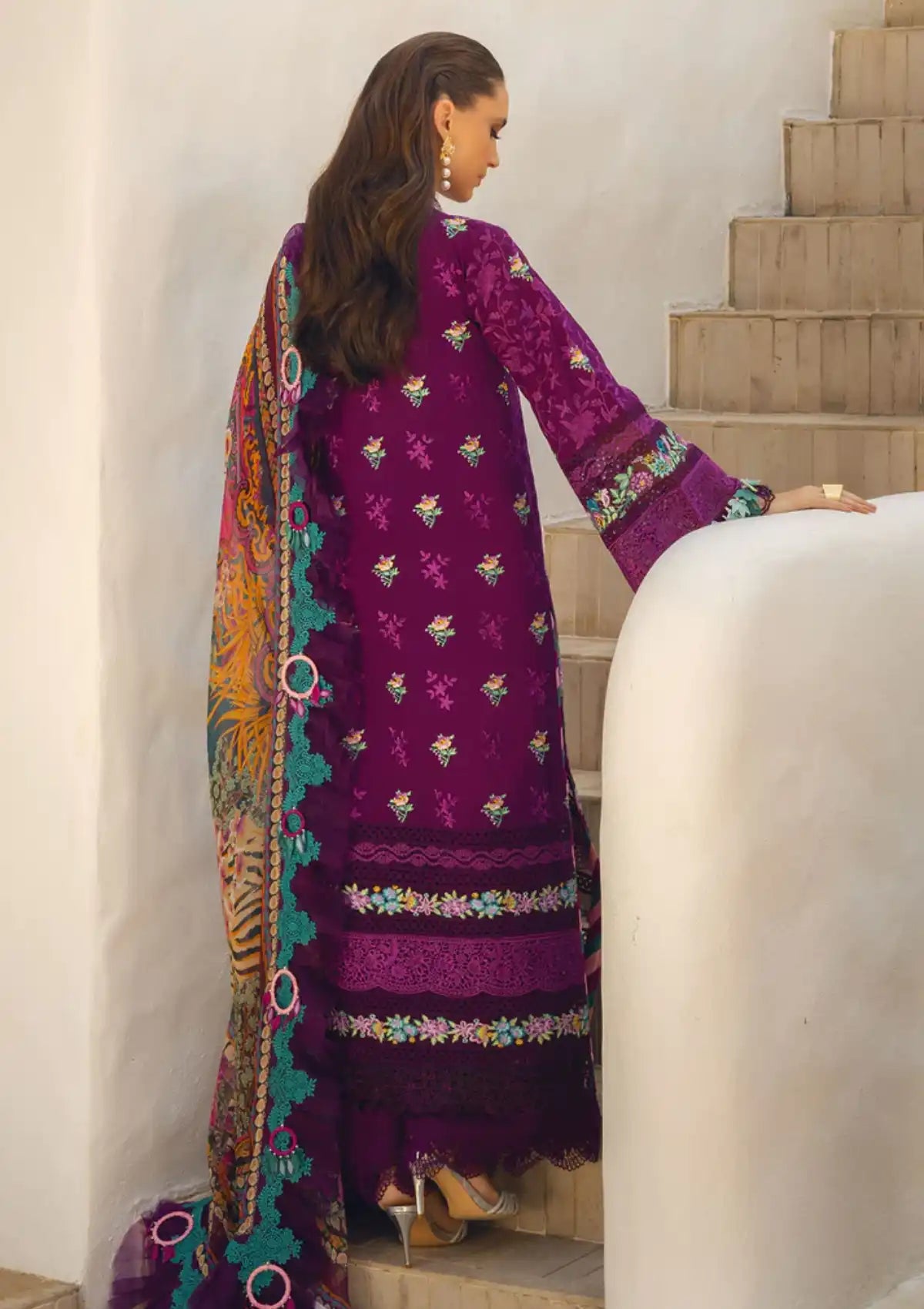 Annus Abrar Neroli Luxury Lawn'24 AA-07 ZOILA