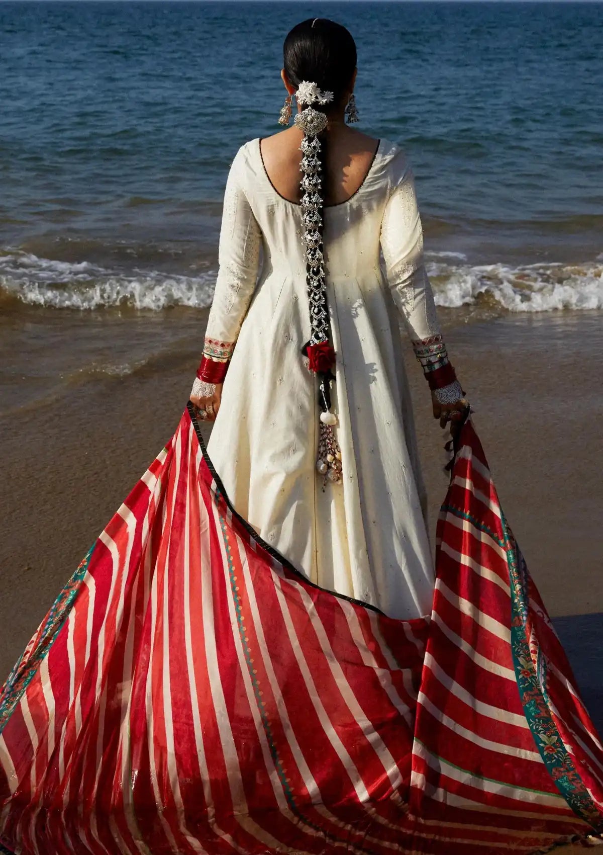 Zara Shahjahan S/S Lawn'24 D-08A-AAINA - Mohsin Saeed Fabrics