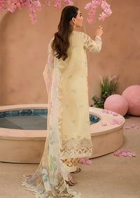 Afrozeh The Painted Garden Eid Lawn'24-08 Sweet Saffron - Mohsin Saeed Fabrics