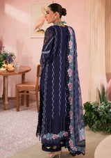 Afrozeh The Painted Garden Eid Lawn'24-10 Bluebell - Mohsin Saeed Fabrics