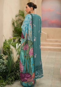 Afrozeh The Painted Garden Eid Lawn'24-01 Stellar Sage - Mohsin Saeed Fabrics