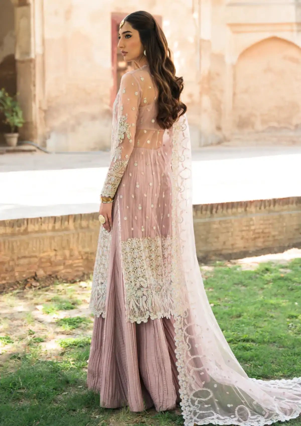 Ayzel Pehli Nazar Festive Chiffon'24 D-05 MUSSARAT - Mohsin Saeed Fabrics