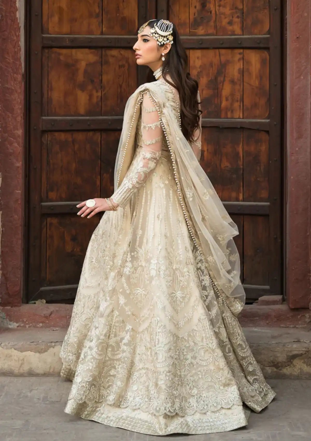 Ayzel Pehli Nazar Festive Chiffon'24 D-10 SHAHANA - Mohsin Saeed Fabrics