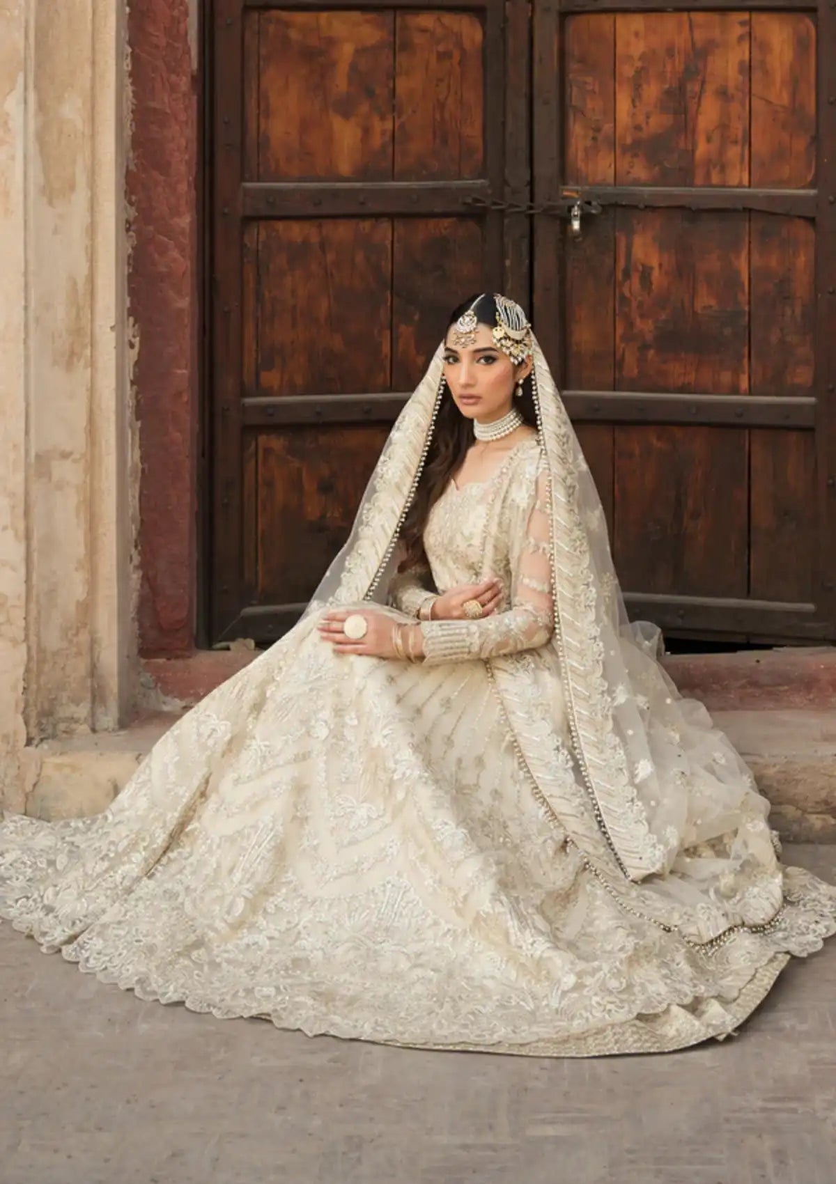 Ayzel Pehli Nazar Festive Chiffon'24 D-10 SHAHANA - Mohsin Saeed Fabrics