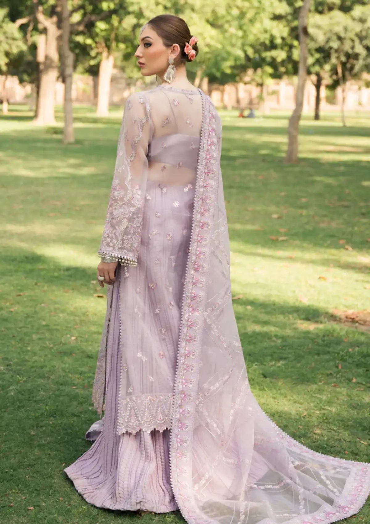 Ayzel Pehli Nazar Festive Chiffon'24 D-07 SHEHRAZAD - Mohsin Saeed Fabrics