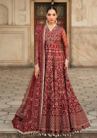 Ayzel Pehli Nazar Festive Chiffon'24 D-01 ZULEKHA - Mohsin Saeed Fabrics