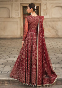 Ayzel Pehli Nazar Festive Chiffon'24 D-01 ZULEKHA - Mohsin Saeed Fabrics