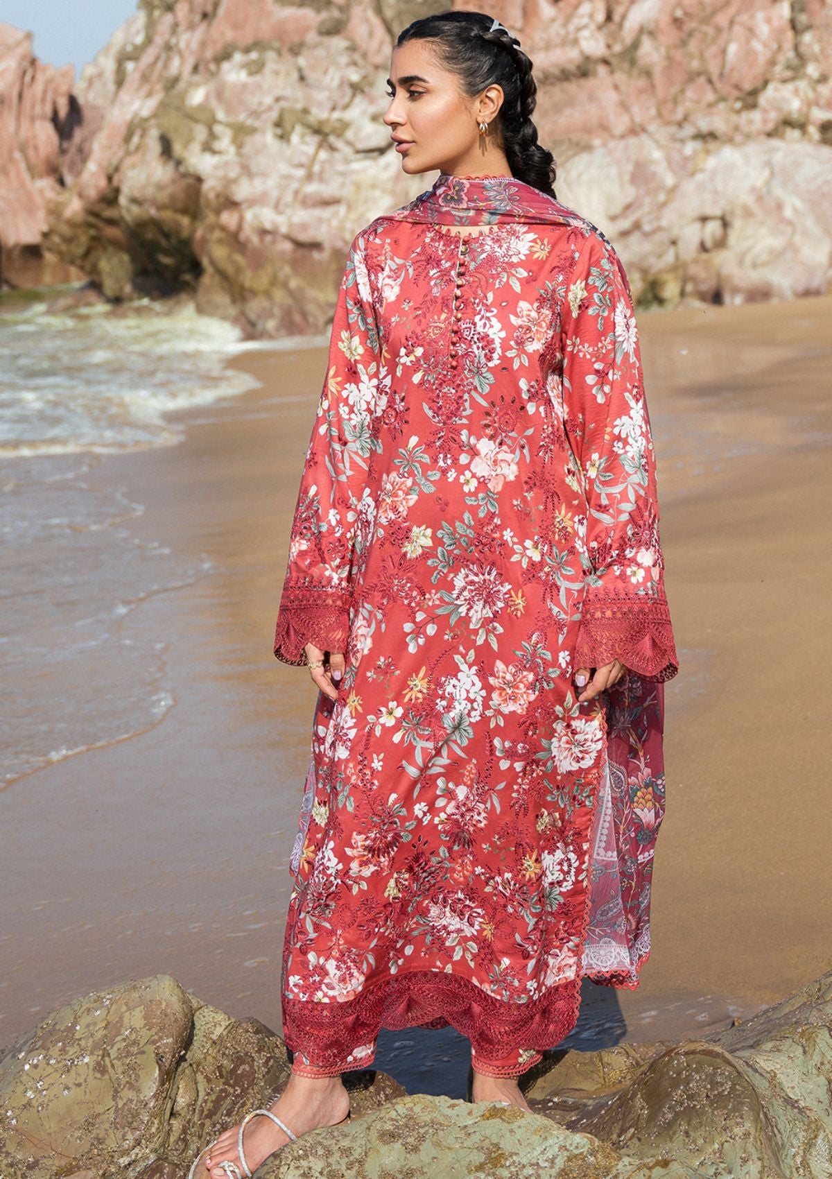 Afrozeh Summer Together'24 AL-07 Scarley - Mohsin Saeed Fabrics