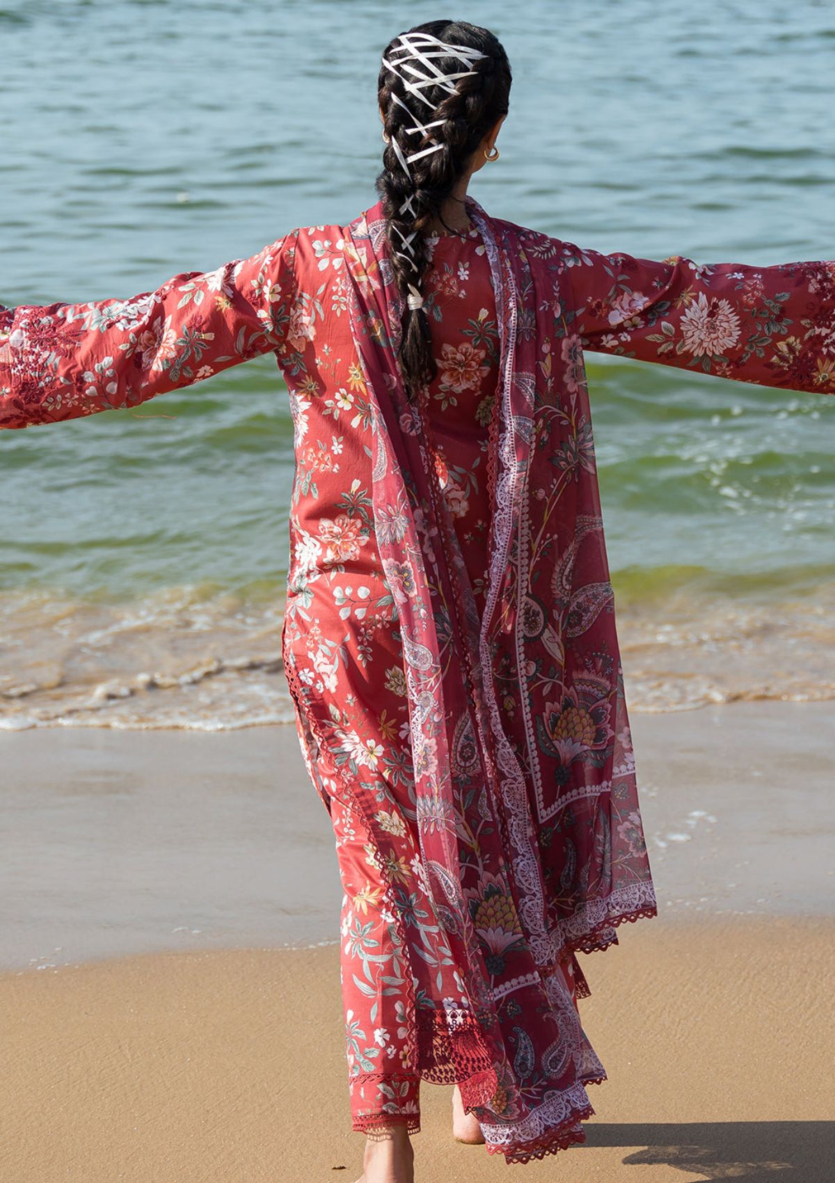 Afrozeh Summer Together'24 AL-07 Scarley - Mohsin Saeed Fabrics