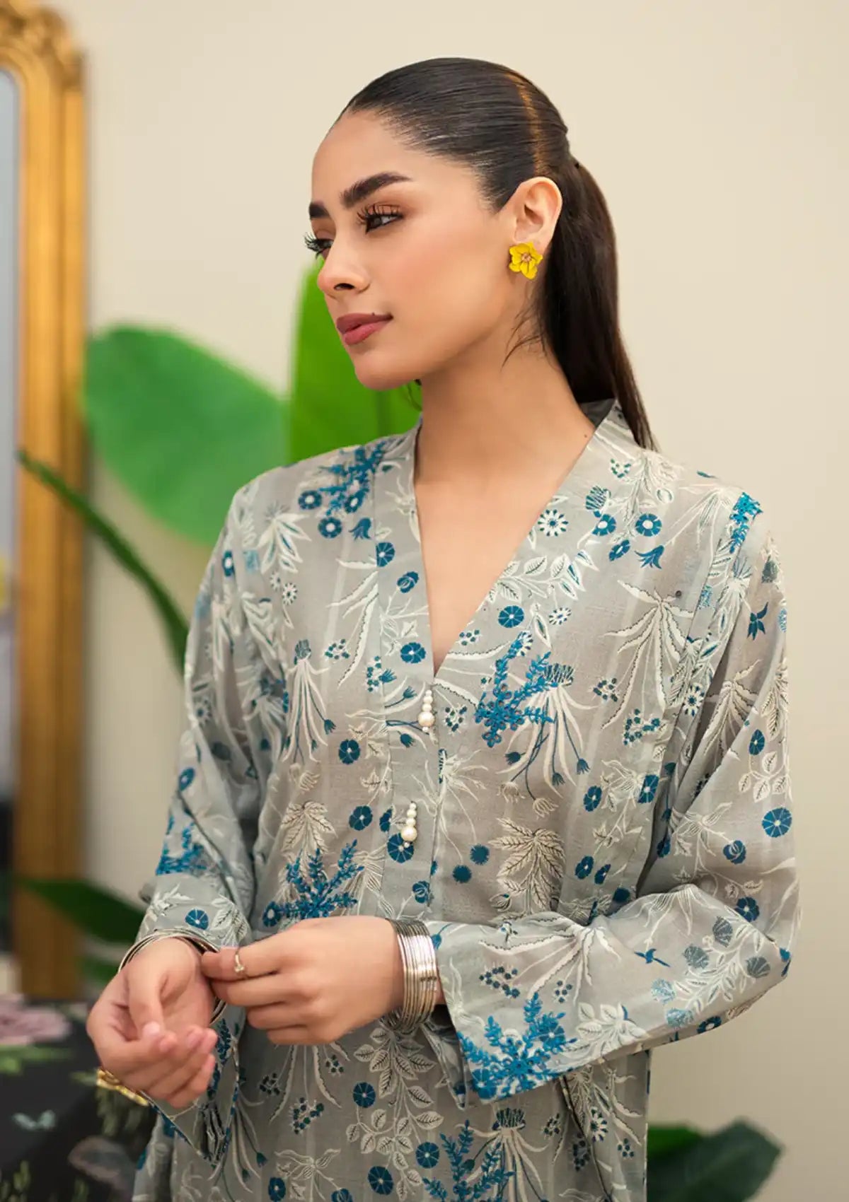 Lala Shades Of Summer'24 LS-052-Nigella - Mohsin Saeed Fabrics