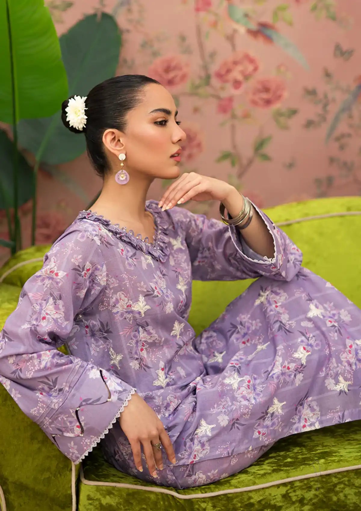 Lala Shades Of Summer'24 LS-053-Daphane - Mohsin Saeed Fabrics