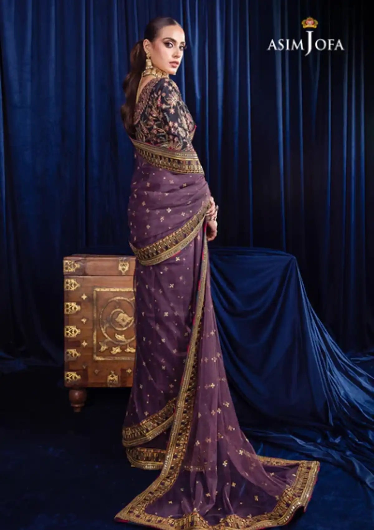 Asim Jofa Bekhudi Luxury Chiffon'25 AJBK-08