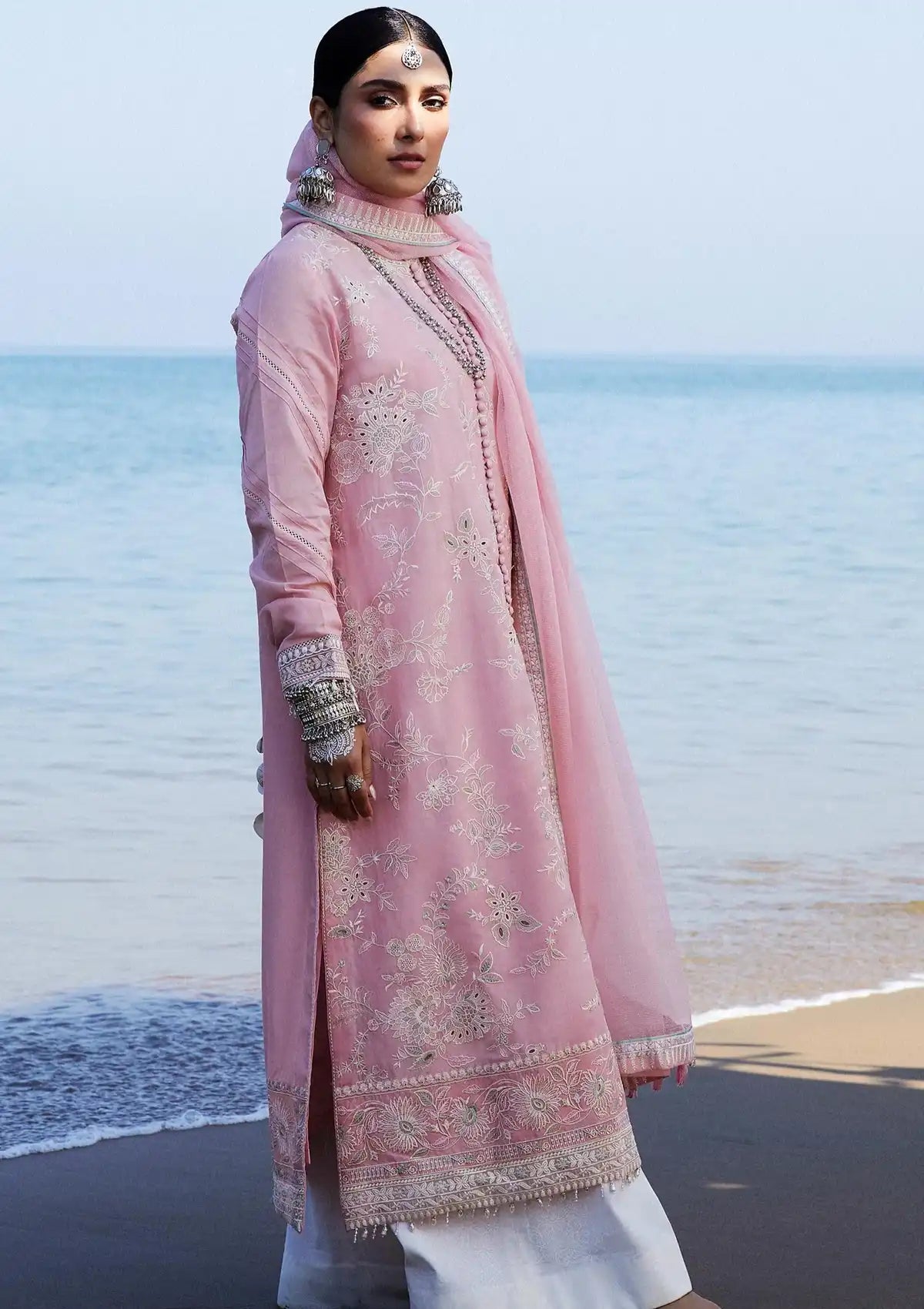 Zara Shahjahan S/S Lawn'24 D-05A-AMIRA - Mohsin Saeed Fabrics