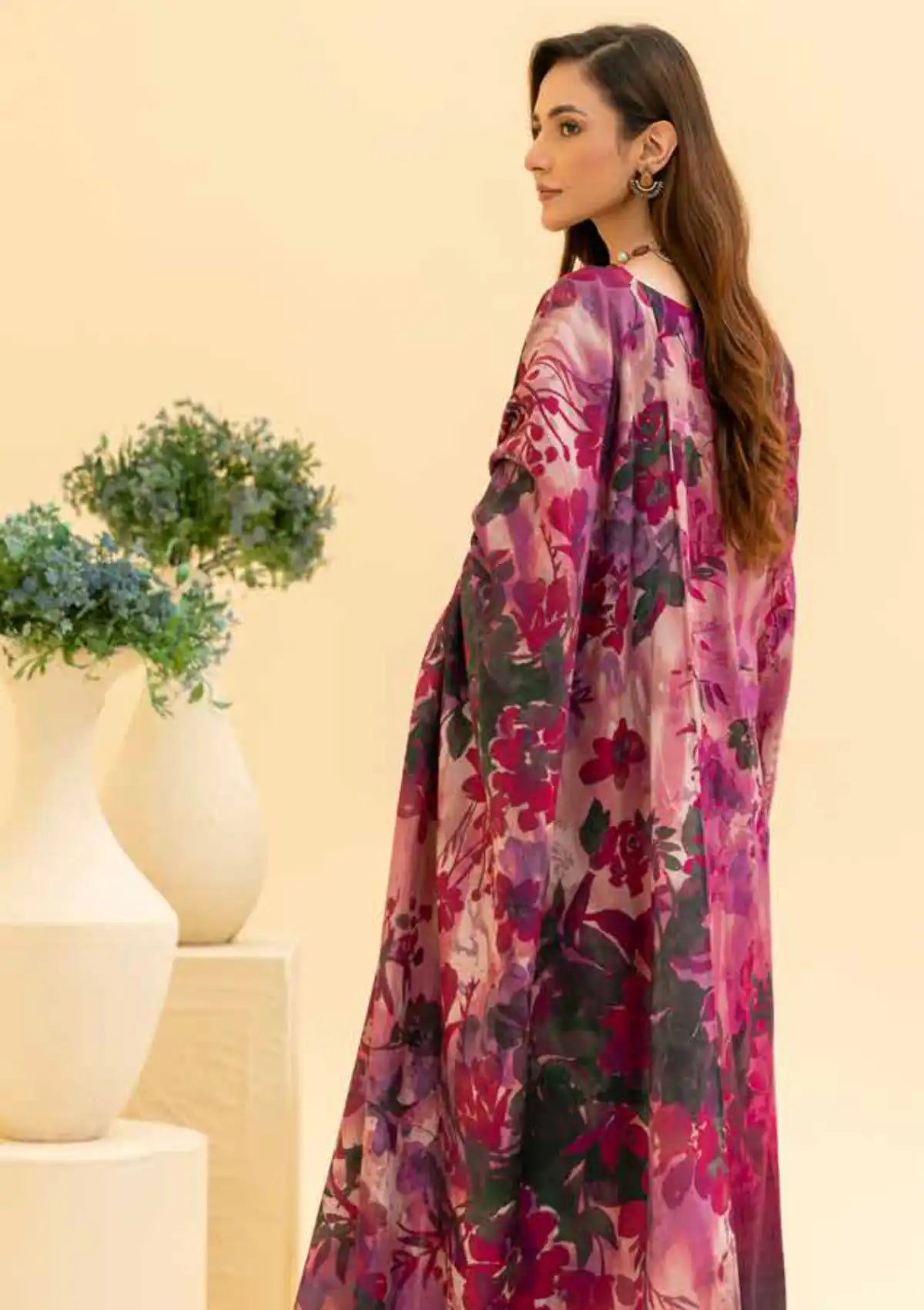 Aafreen Emb Chikankari Khaddar'24 AF-143