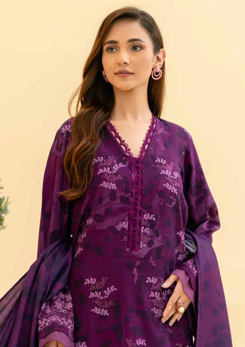 Aafreen Emb Chikankari Khaddar'24 AF-147