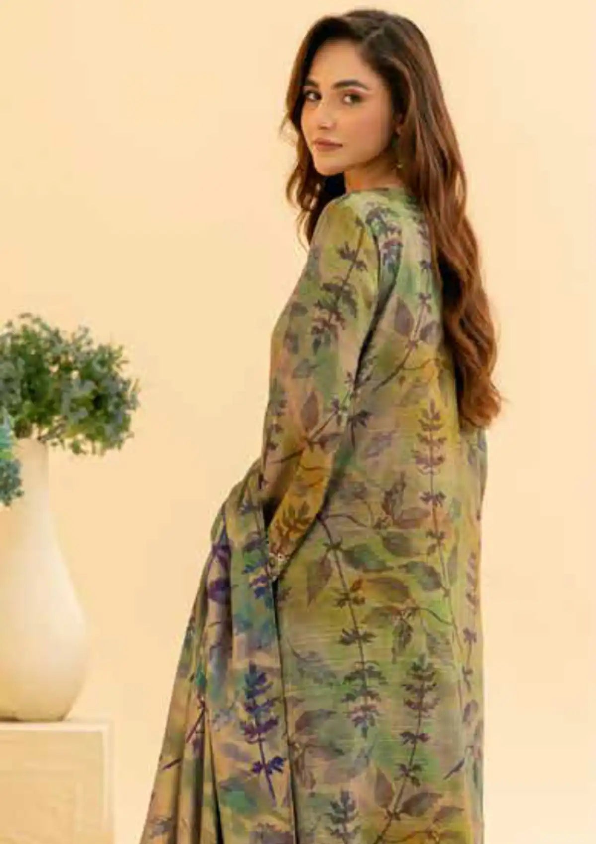 Aafreen Emb Chikankari Khaddar'24 AF-141