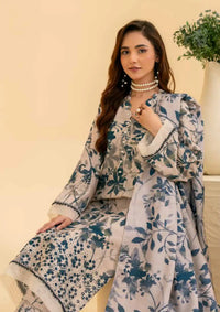 Aafreen Emb Chikankari Khaddar'24 AF-142