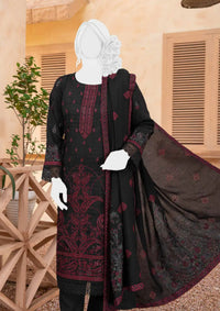 Anchal Emb Wool Shawl'24 D-08