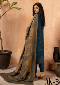 Aangan By Khoobsurat Kashmiri Shawl'23 AK-36 - Mohsin Saeed Fabrics