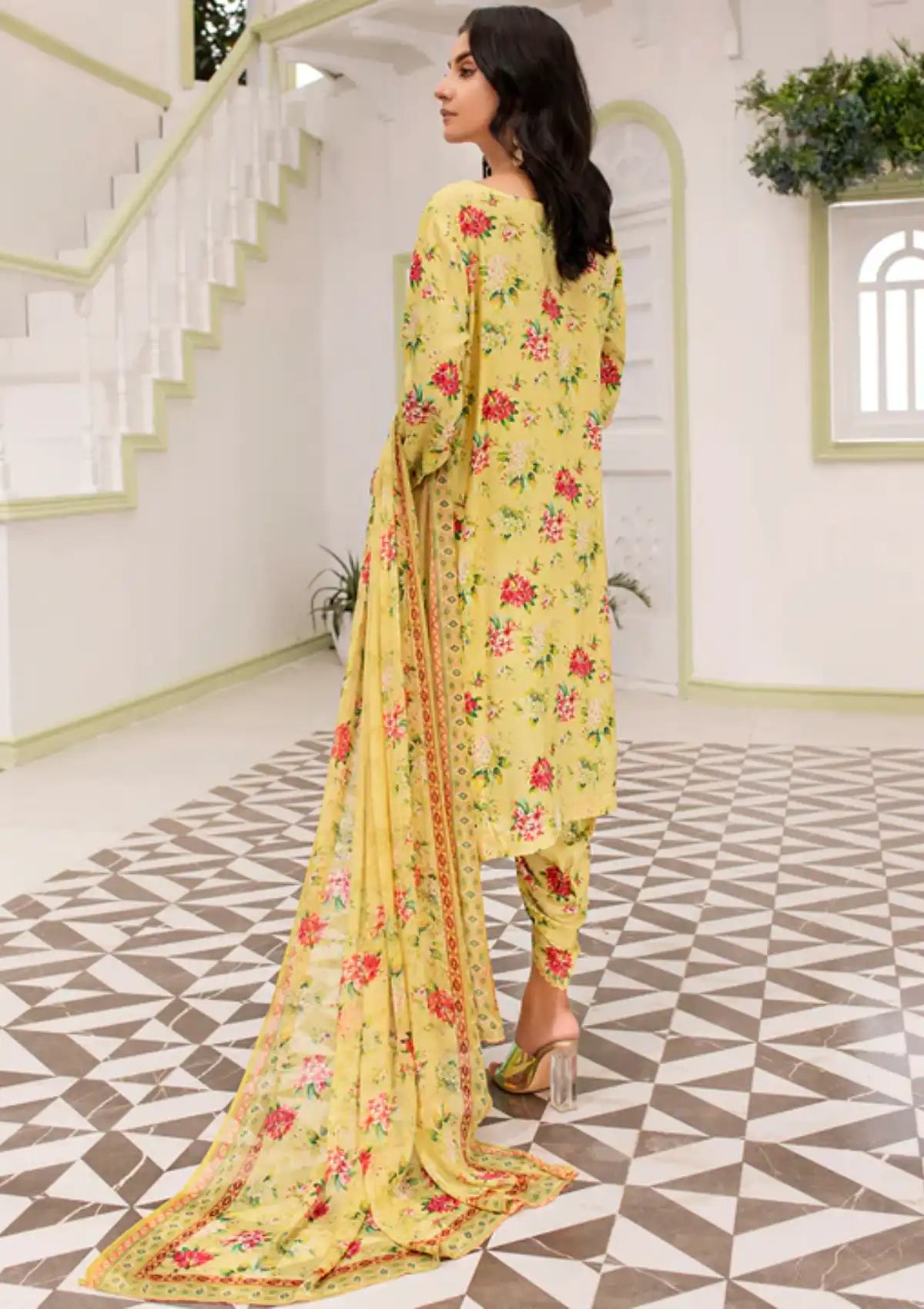 Aangan by Puri'23 D-02 - Mohsin Saeed Fabrics