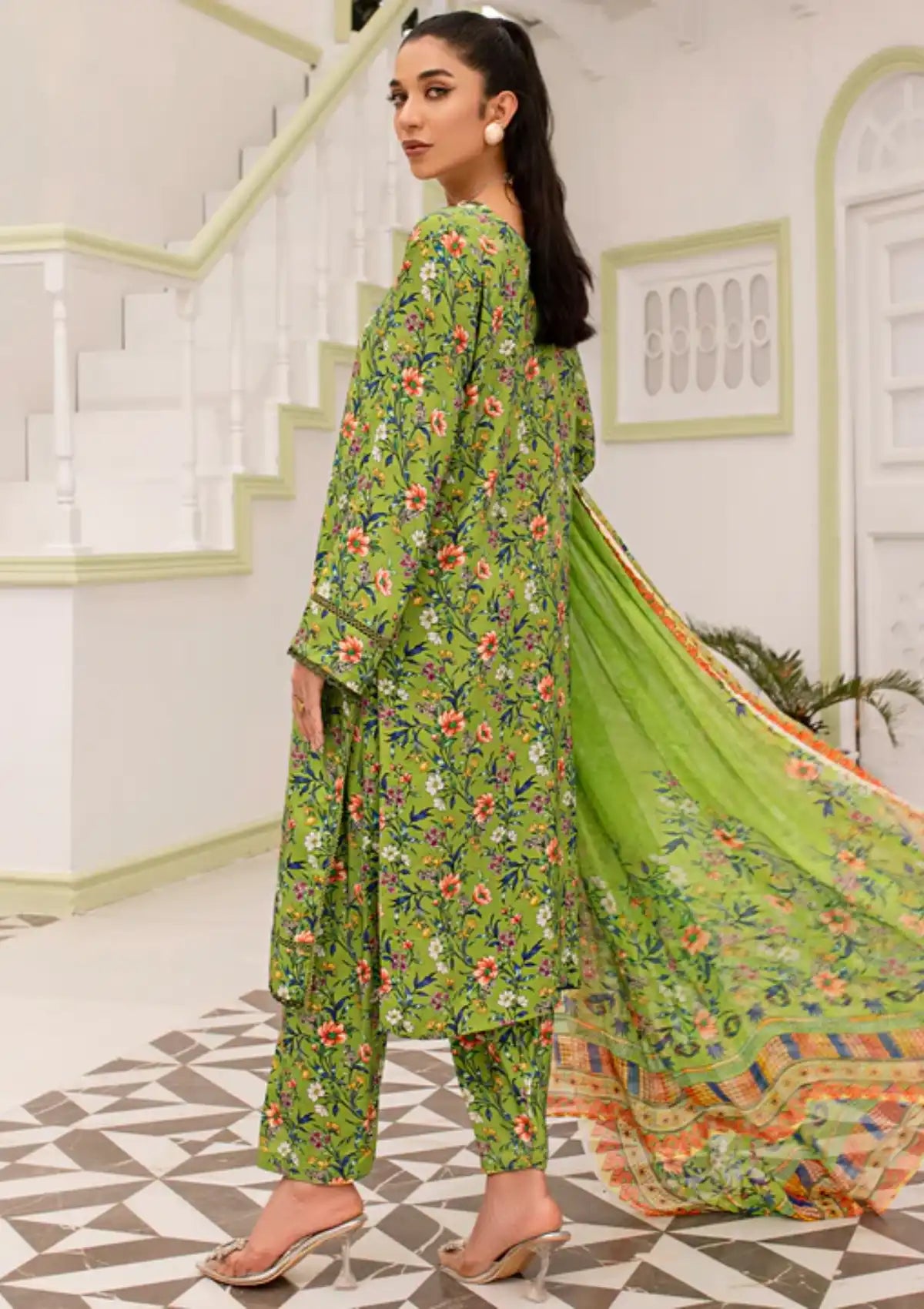 Aangan by Puri'23 D-08 - Mohsin Saeed Fabrics