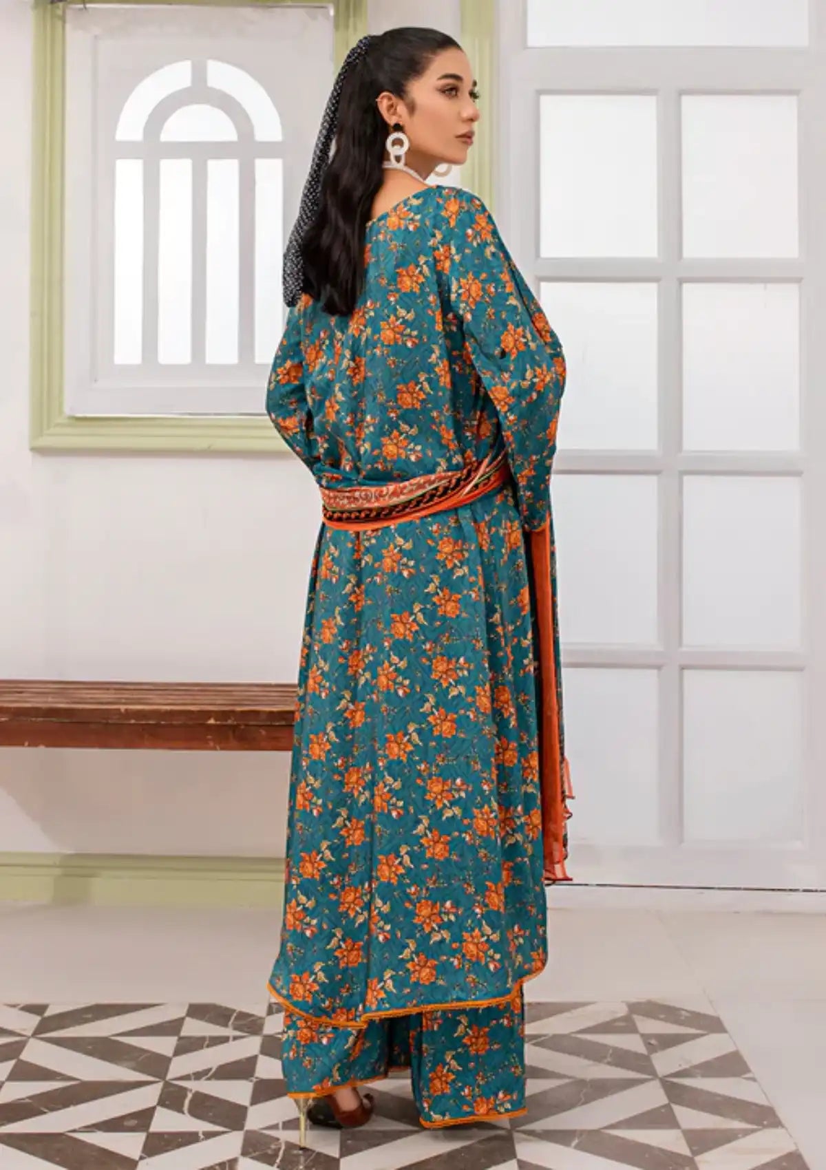 Aangan by Puri'23 D-09 - Mohsin Saeed Fabrics