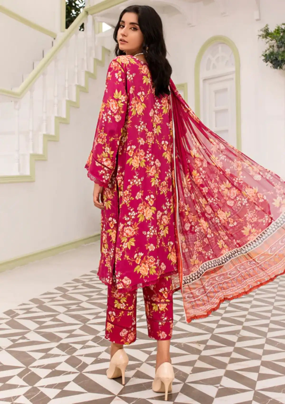 Aangan by Puri'23 D-10 - Mohsin Saeed Fabrics