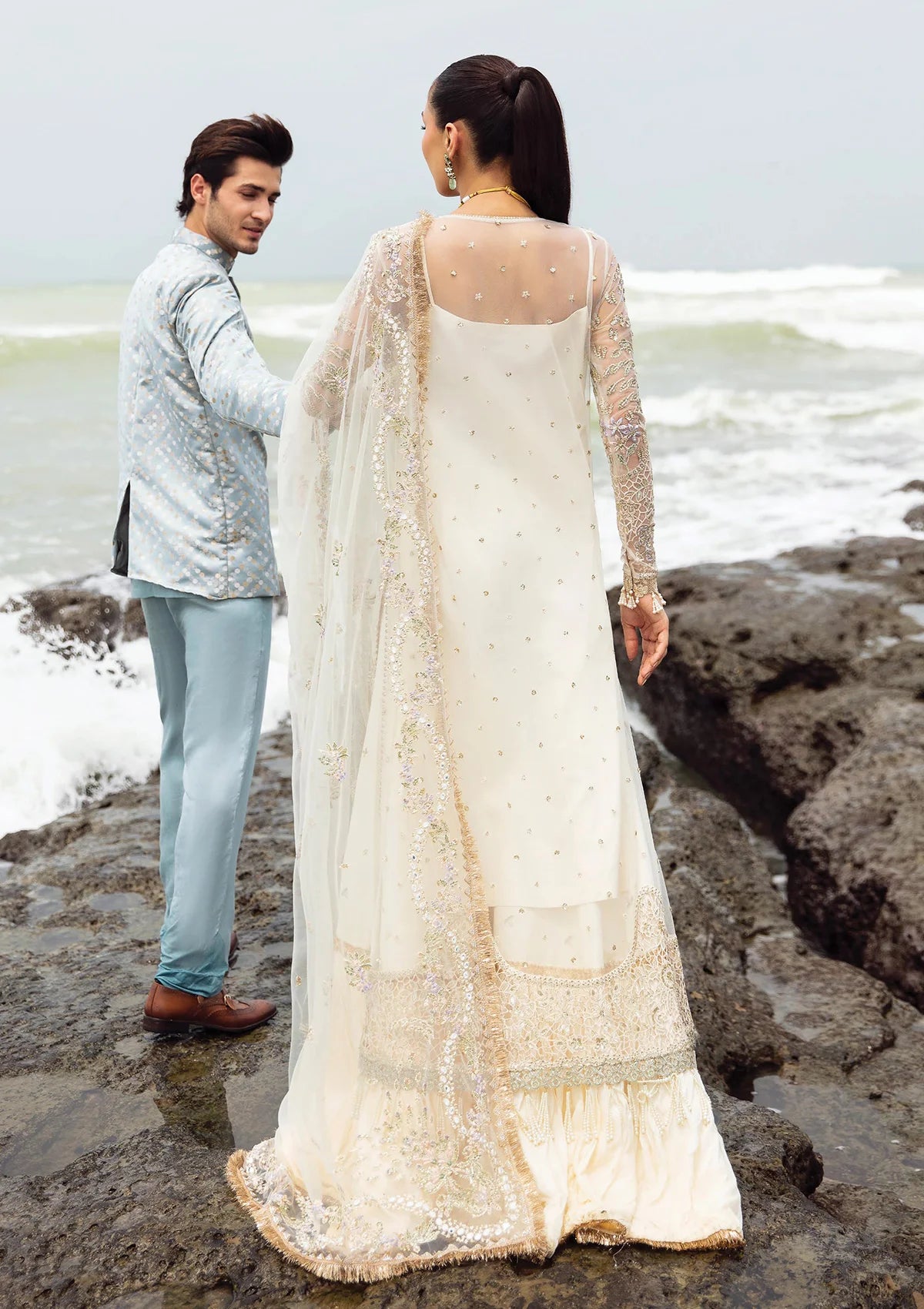Afrozeh Dastanngoi Wedding Formal'24 AWE-10 SHUGUFTA