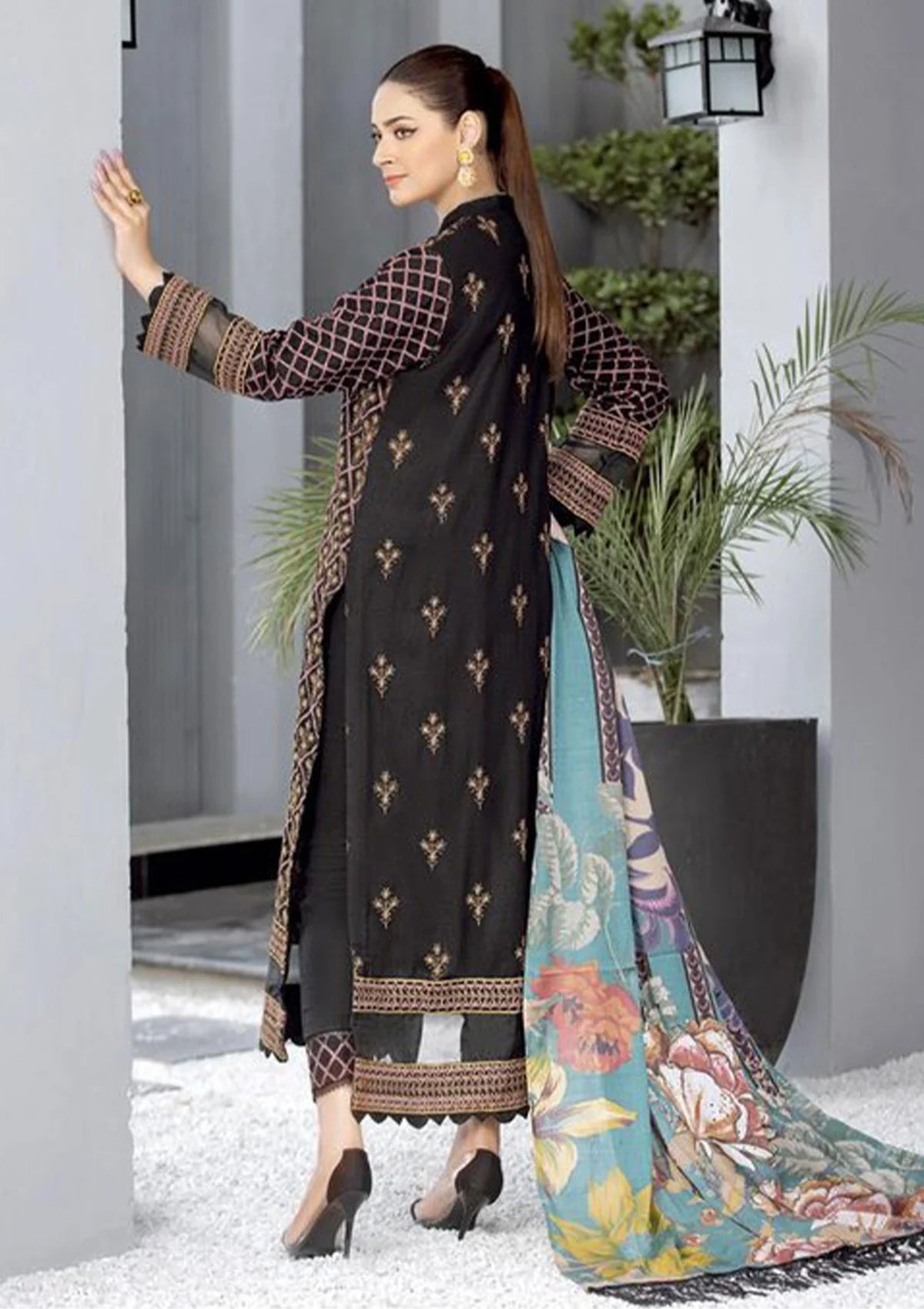 Afsaneh By Wania'22 Vol-01 WP-204 - Mohsin Saeed Fabrics