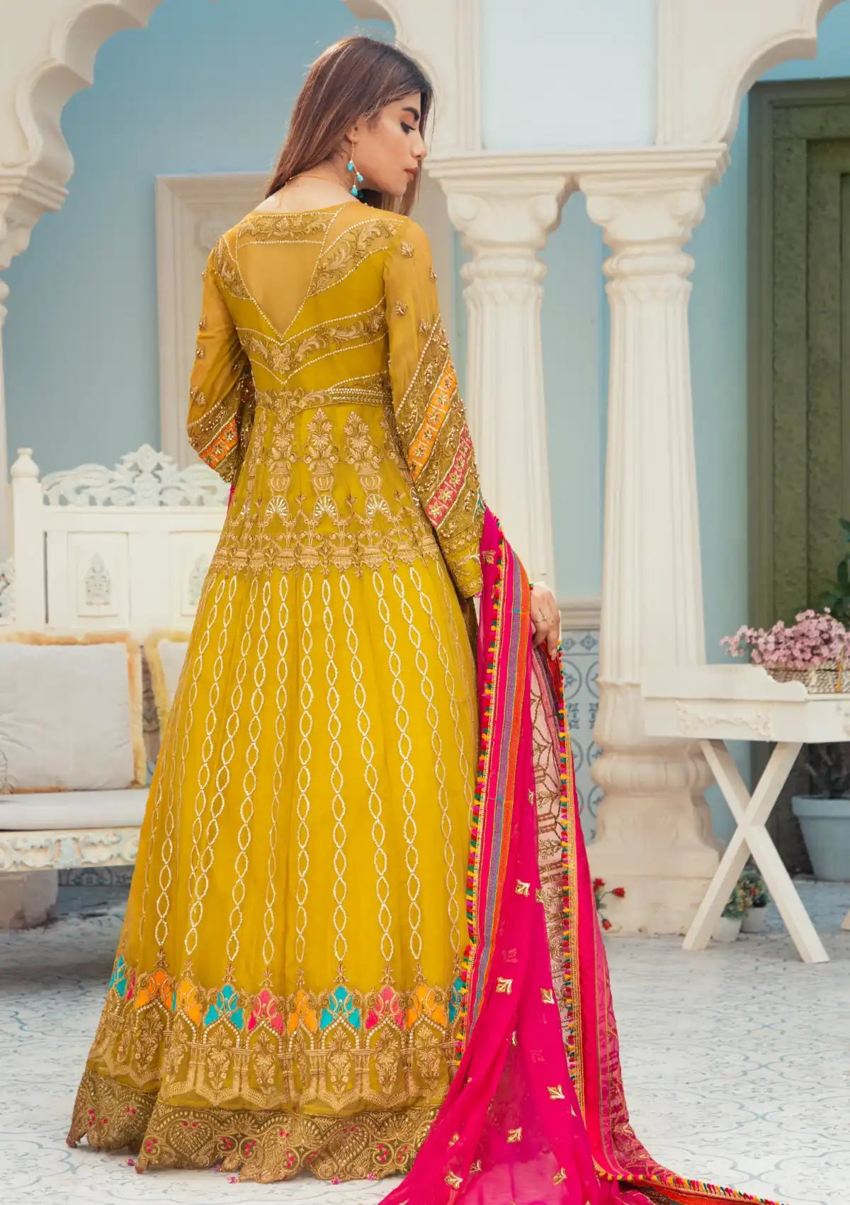 Areesha Luxury Festive'23 Vol-17 D-04 AMBER