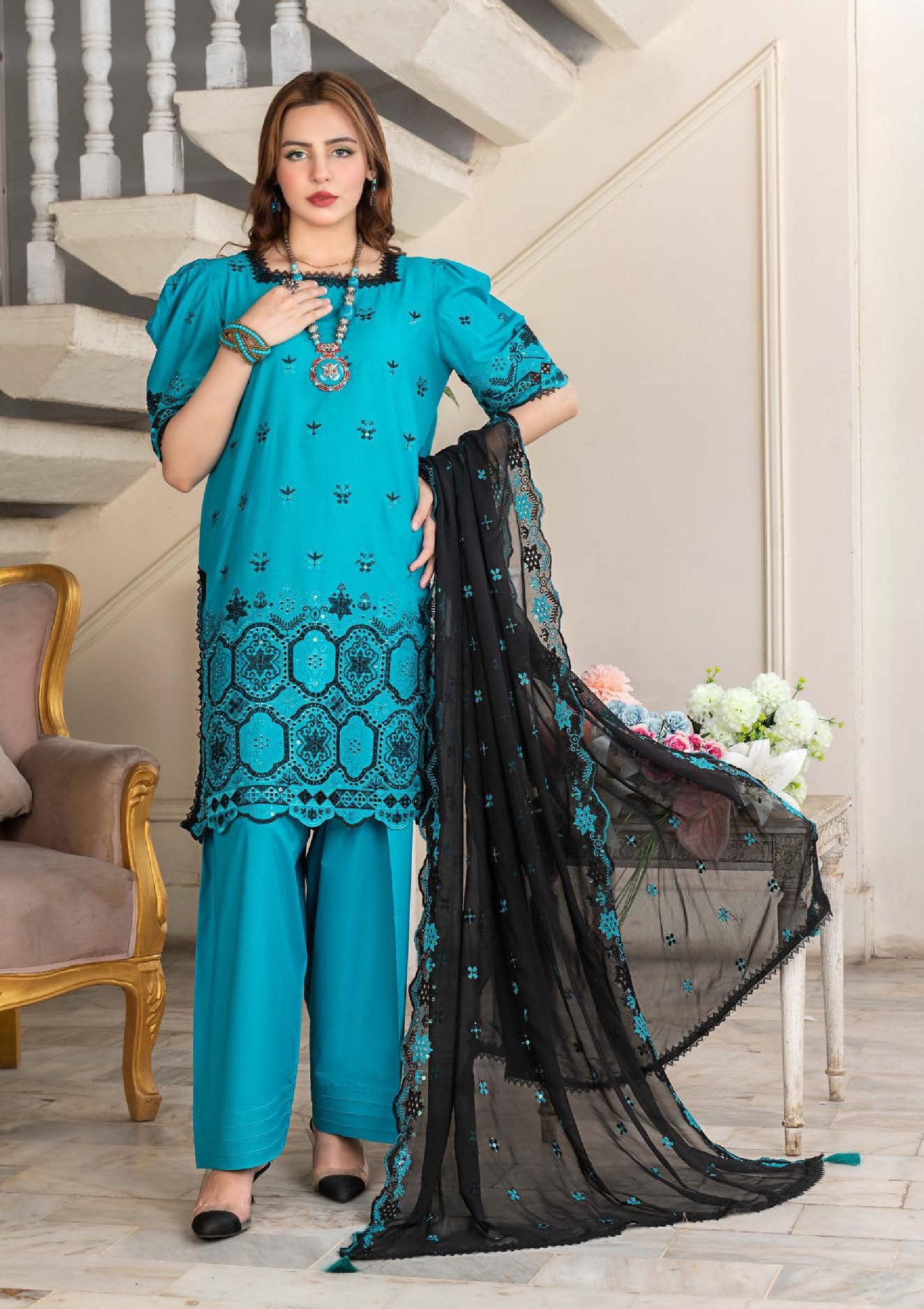 Andaz By Wania Summer Crinkle Vol-1'26 WL-96
