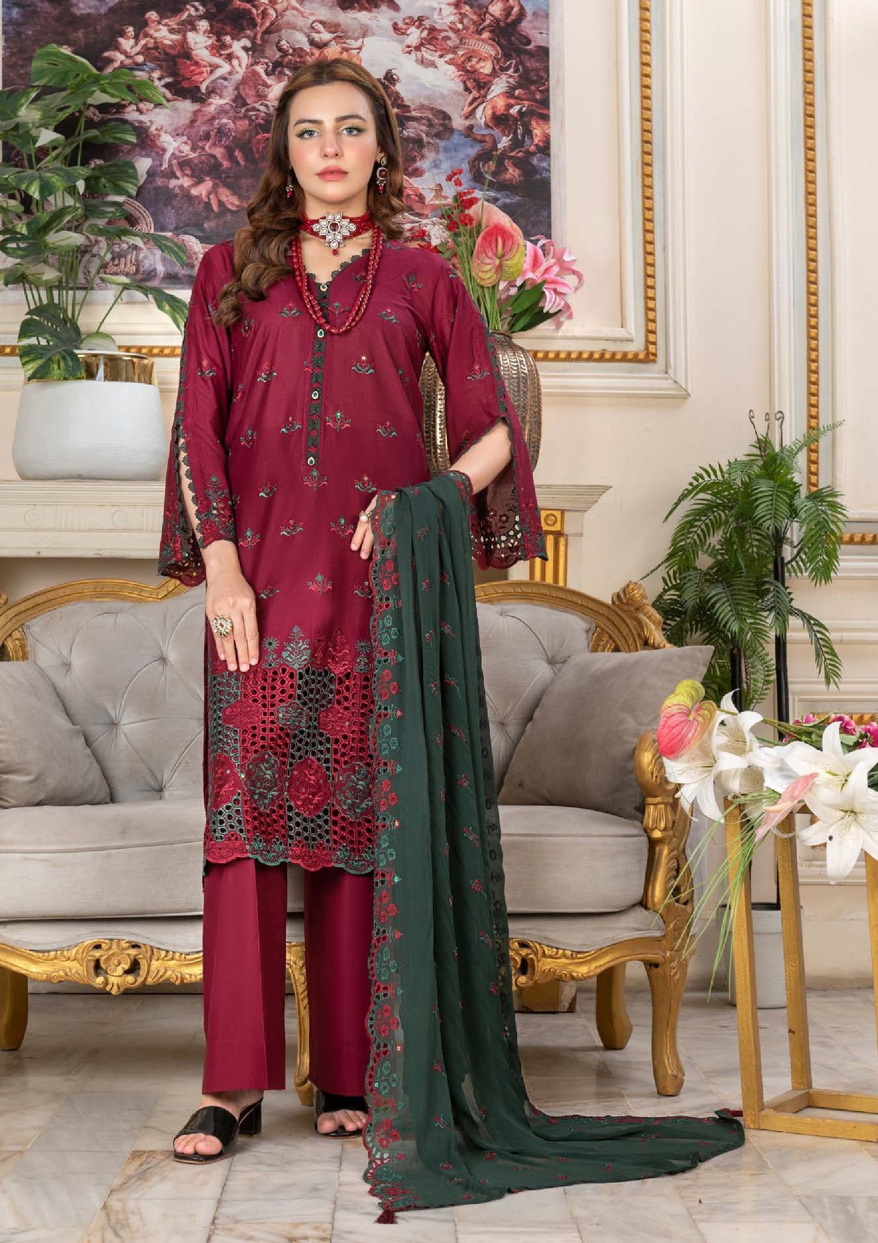 Andaz By Wania Summer Crinkle Vol-1'26 WL-97