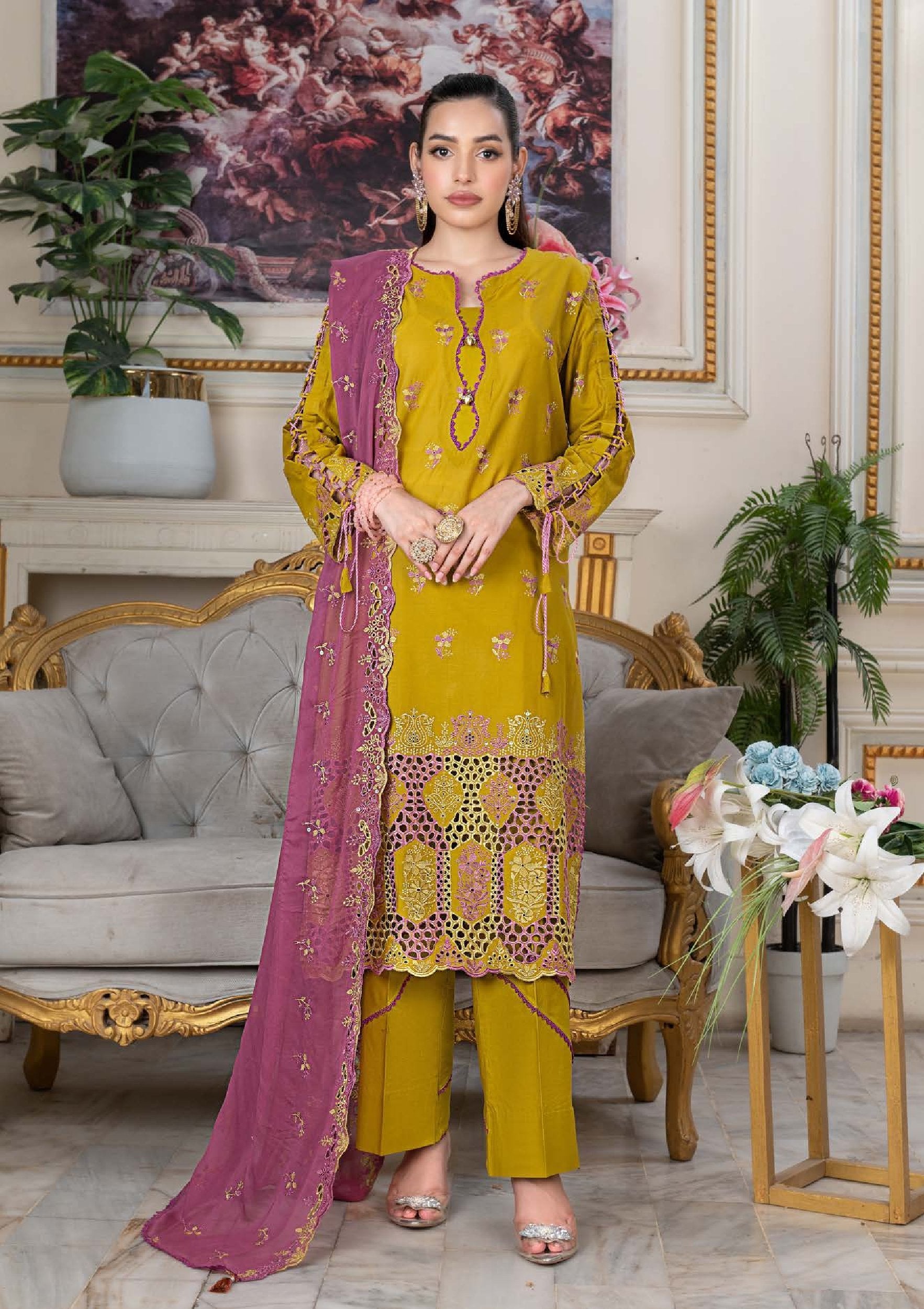 Andaz By Wania Summer Crinkle Vol-1'26 WL-98