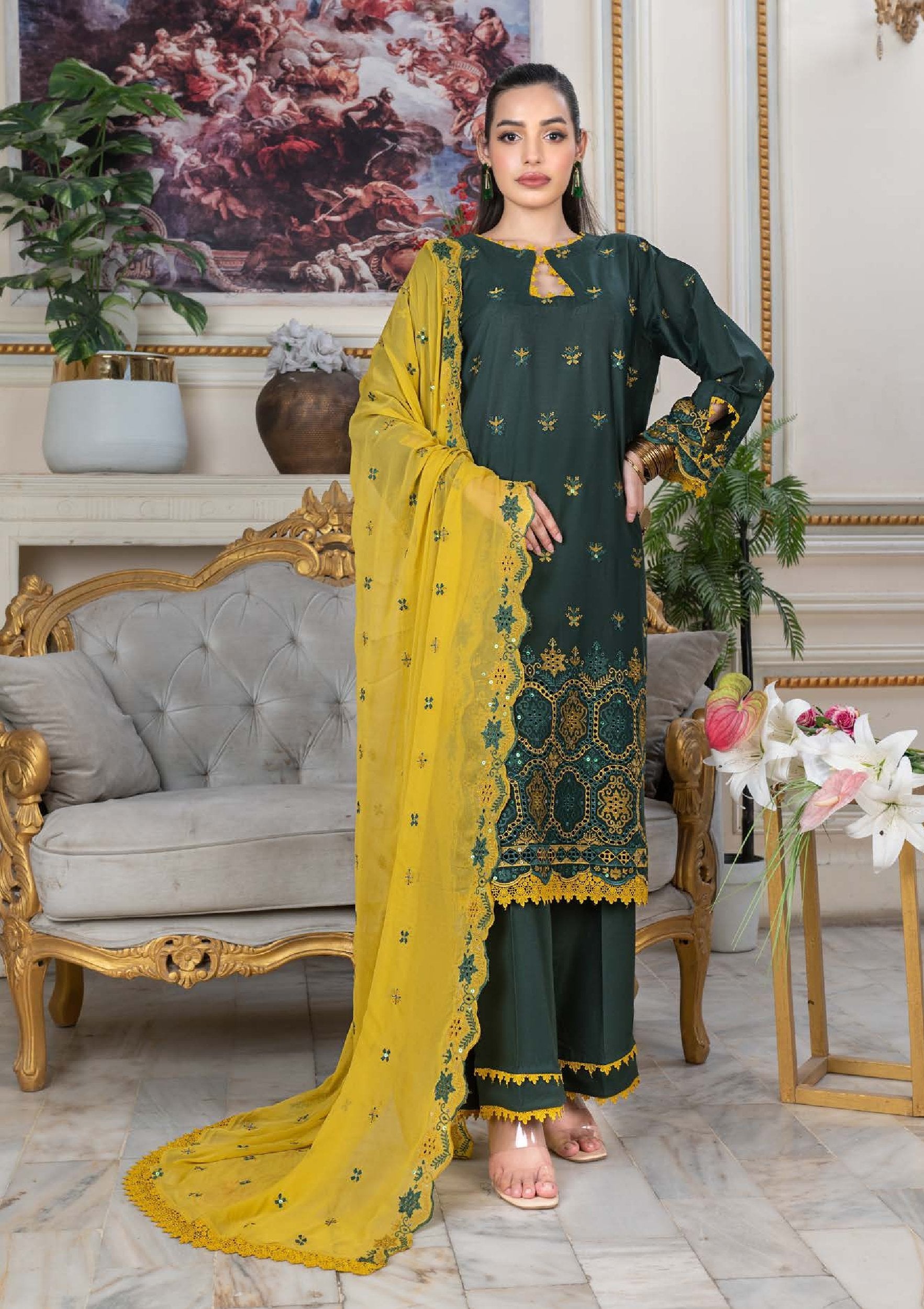 Andaz By Wania Summer Crinkle Vol-1'26 WL-100