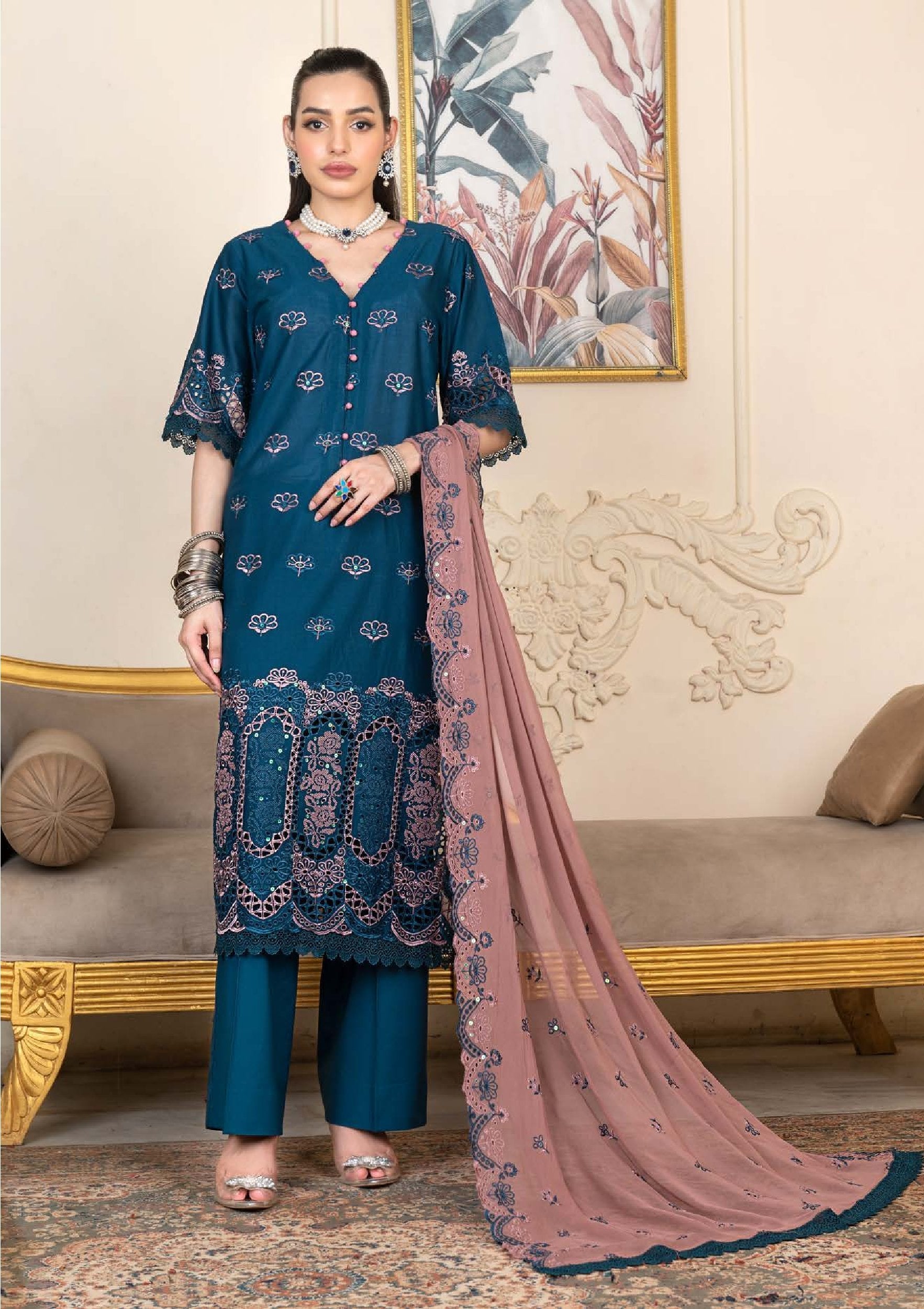 Andaz By Wania Summer Crinkle Vol-1'26 WL-101