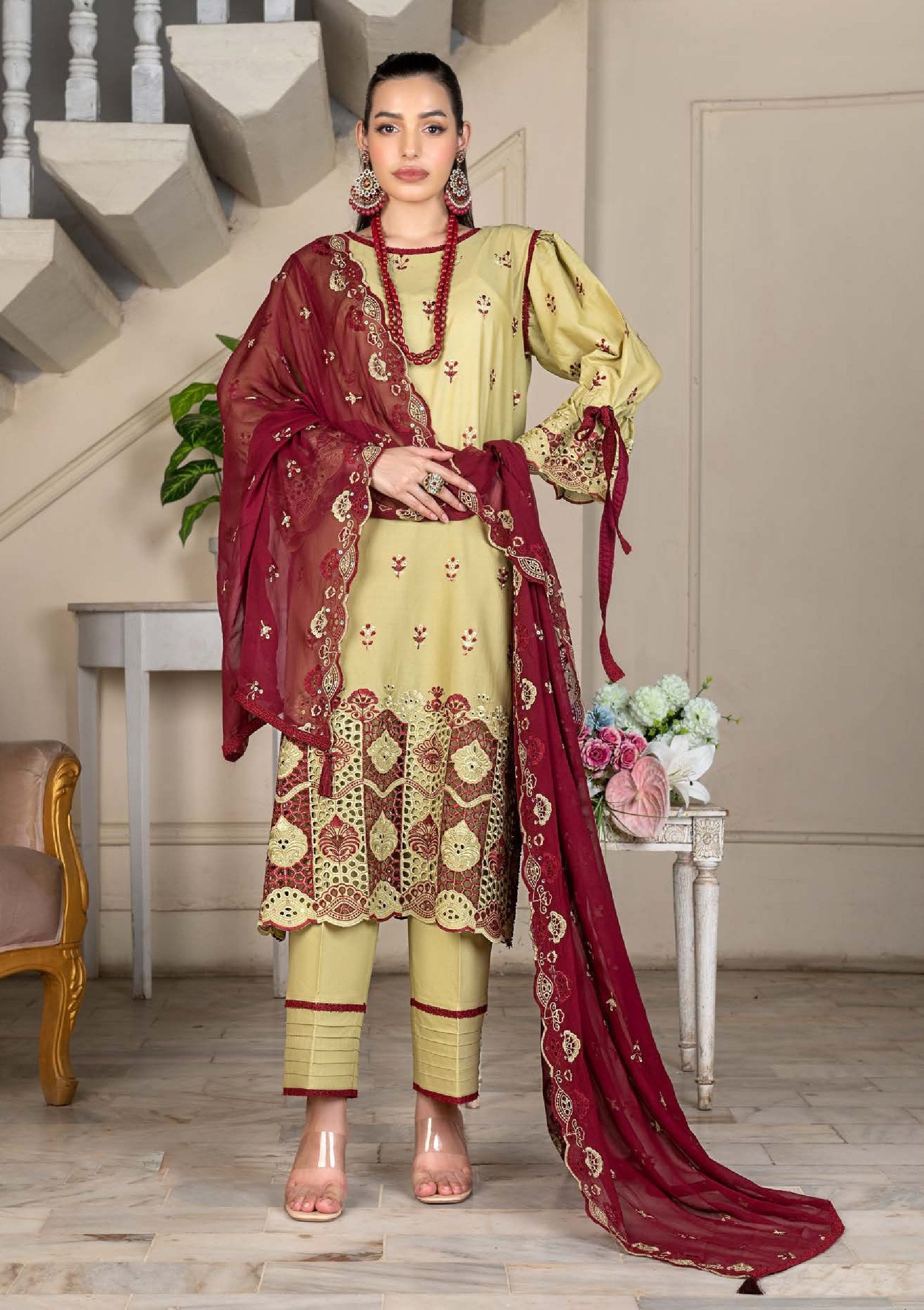 Andaz By Wania Summer Crinkle Vol-1'26 WL-102