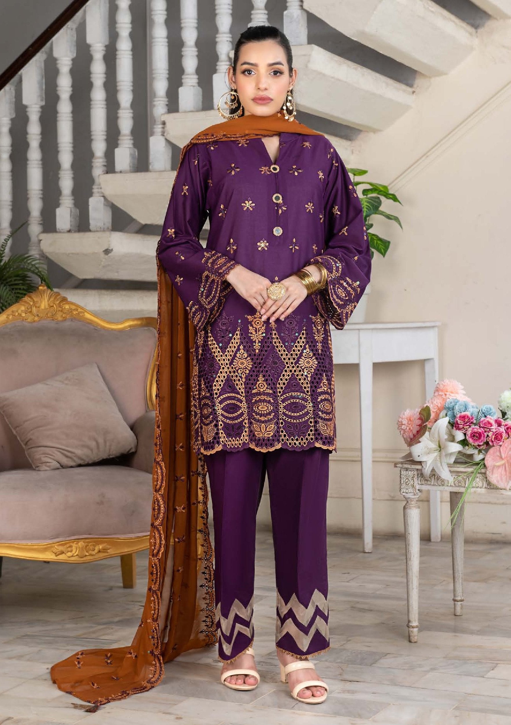 Andaz By Wania Summer Crinkle Vol-1'26 WL-104