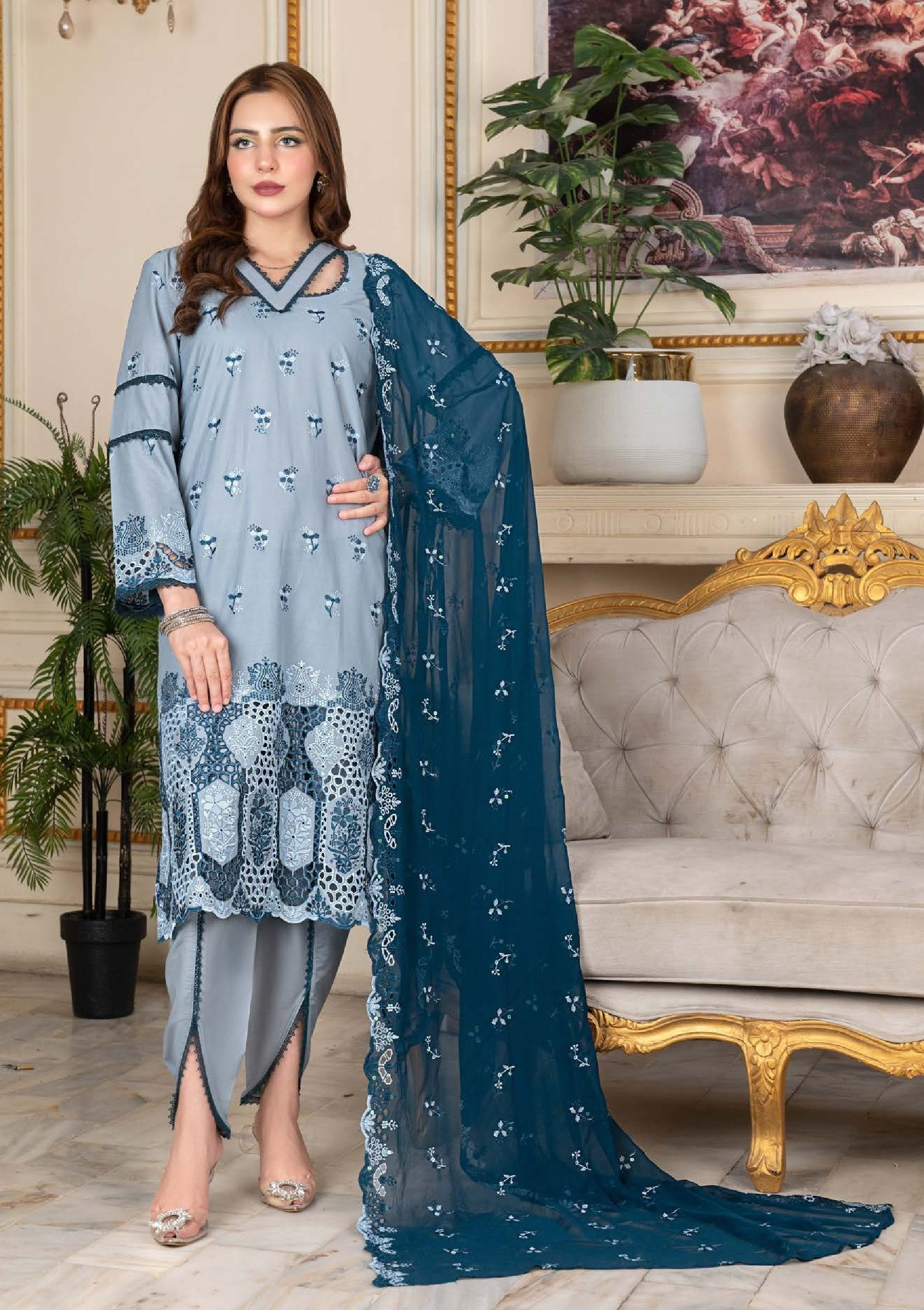 Andaz By Wania Summer Crinkle Vol-1'26 WL-105