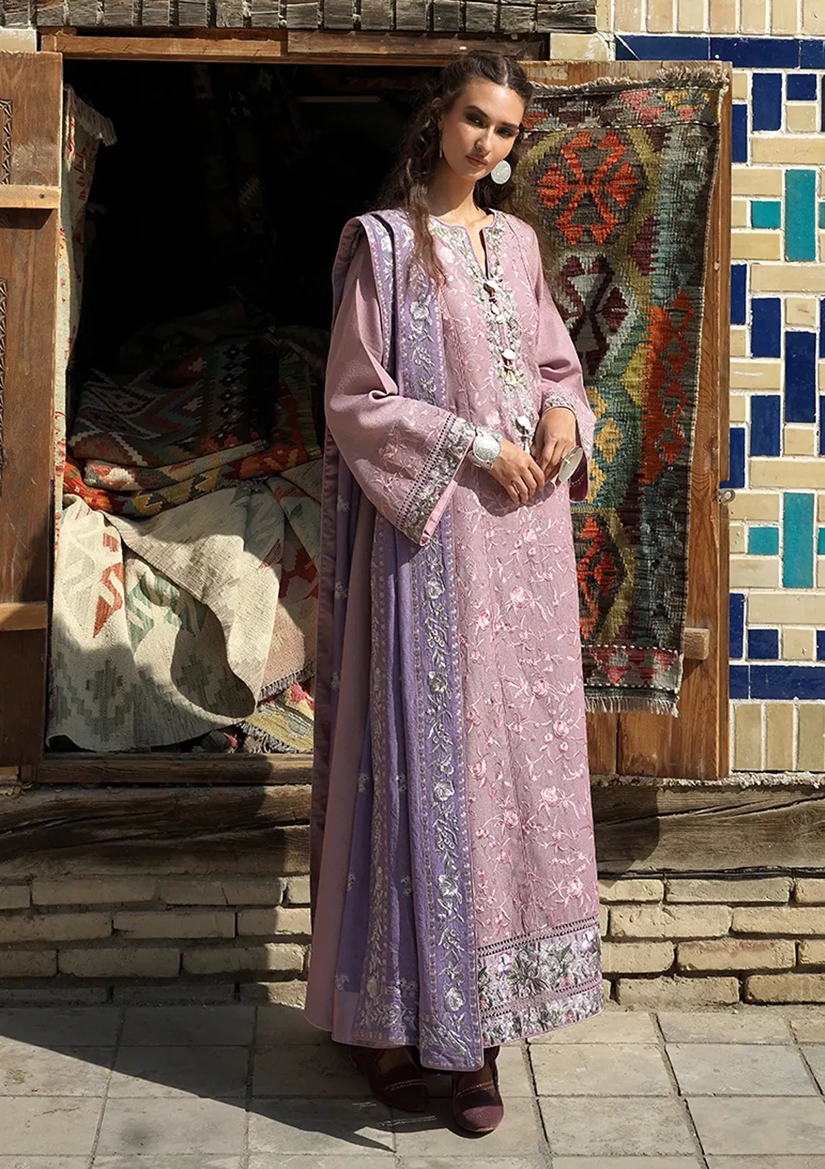 Mushq Hemline Bukhara Winter Edit'26 D-08 Ark Reverie