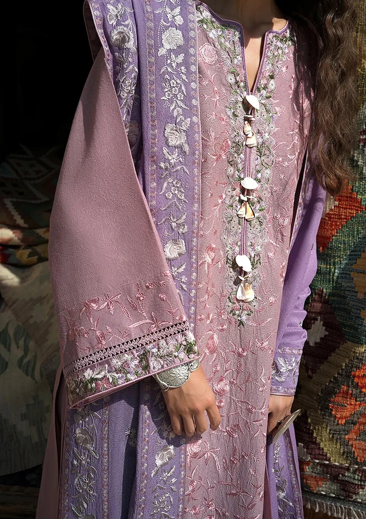 Mushq Hemline Bukhara Winter Edit'26 D-08 Ark Reverie