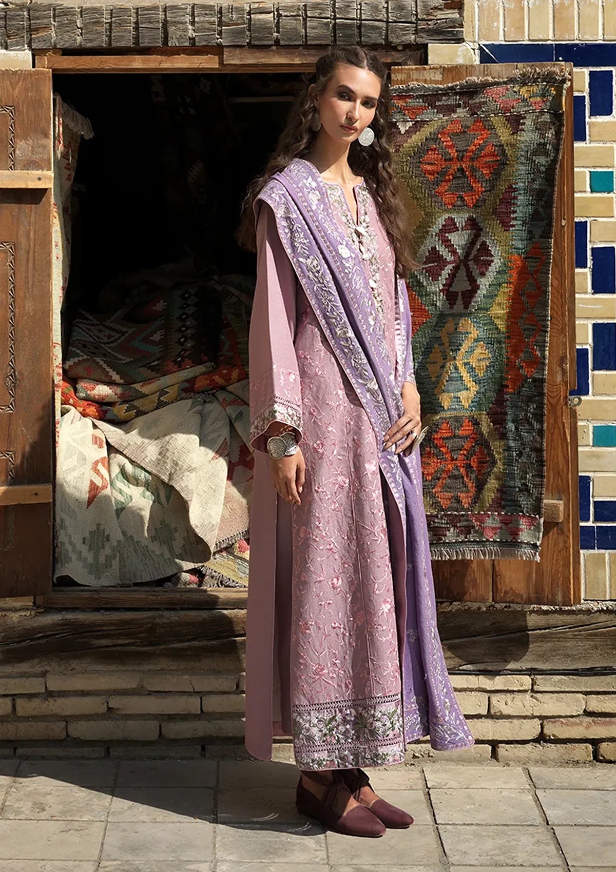 Mushq Hemline Bukhara Winter Edit'26 D-08 Ark Reverie