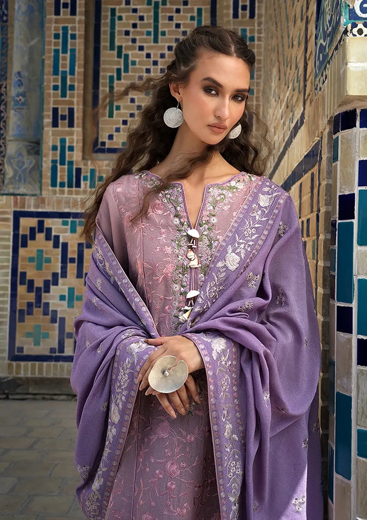 Mushq Hemline Bukhara Winter Edit'26 D-08 Ark Reverie