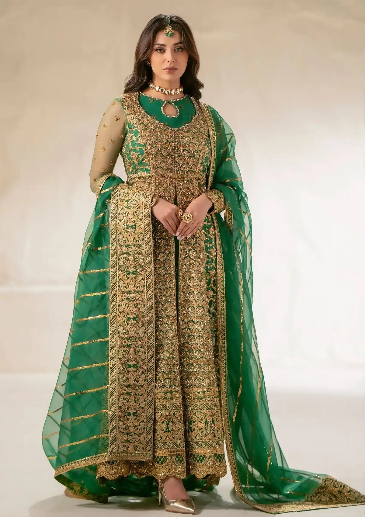 Maryum N Maria Parizay Wedding'24 MW24-570 Delbar - Mohsin Saeed Fabrics