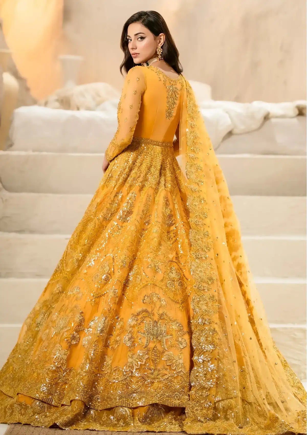 Maryum N Maria Parizay Wedding'24 MW24-565 Banafsheh - Mohsin Saeed Fabrics