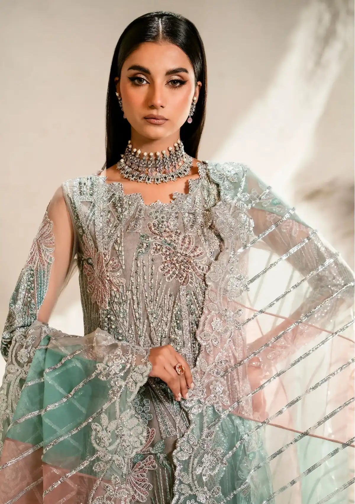 Maryum N Maria Parizay Wedding'24 MW24-563 Ariana - Mohsin Saeed Fabrics