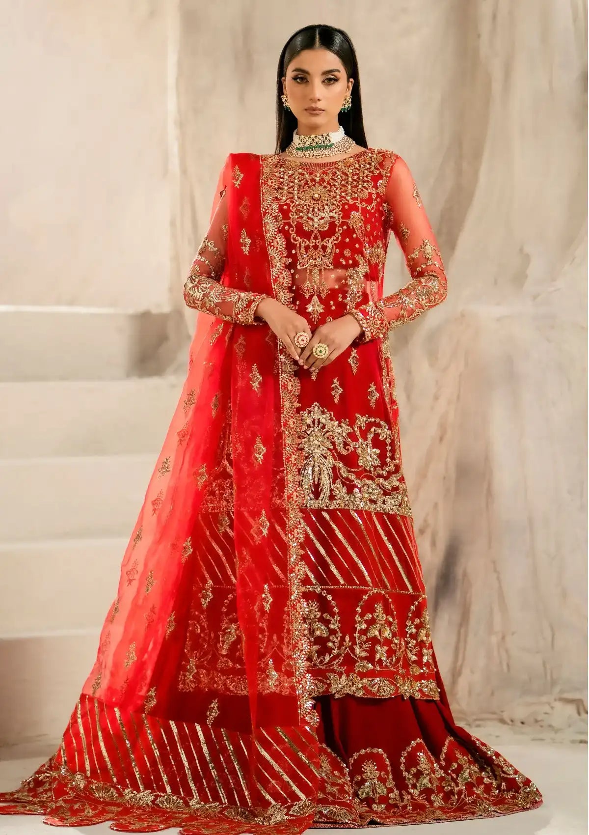 Maryum N Maria Parizay Wedding'24 MW24-567 Minoo - Mohsin Saeed Fabrics